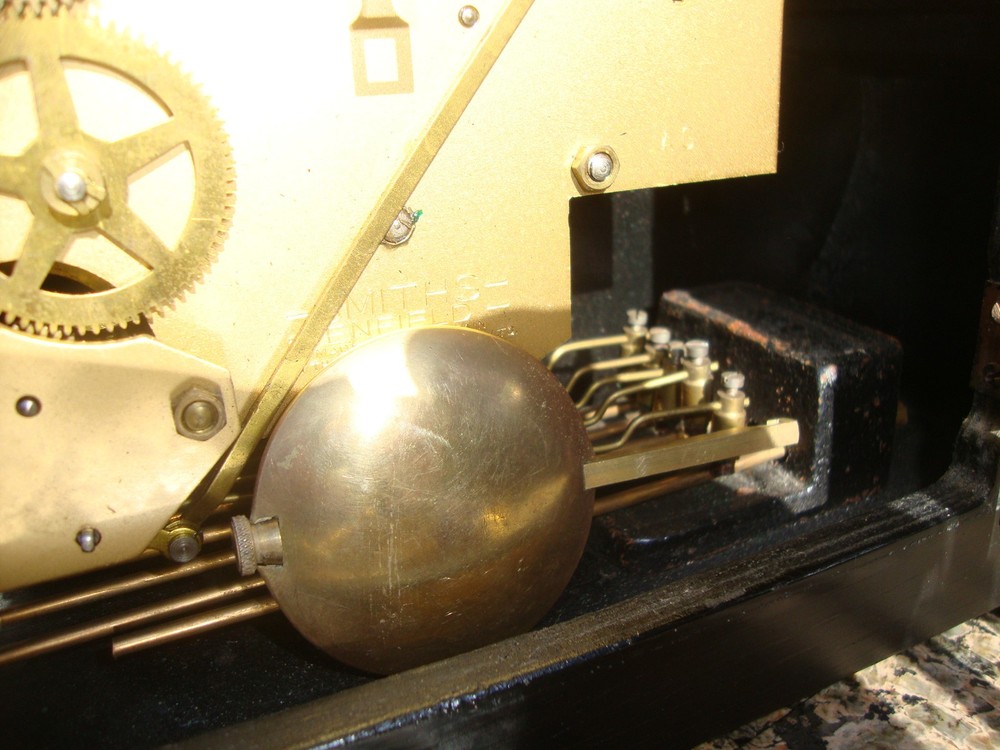 A 20th century mantle clock