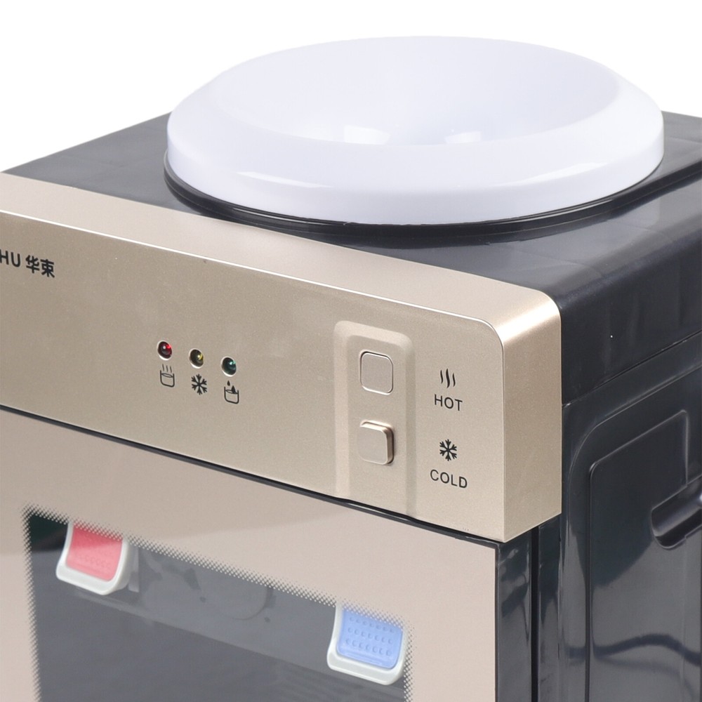 Top Loading Countertop Water Dispenser Hot Cold Water Cooler Drinking Machine