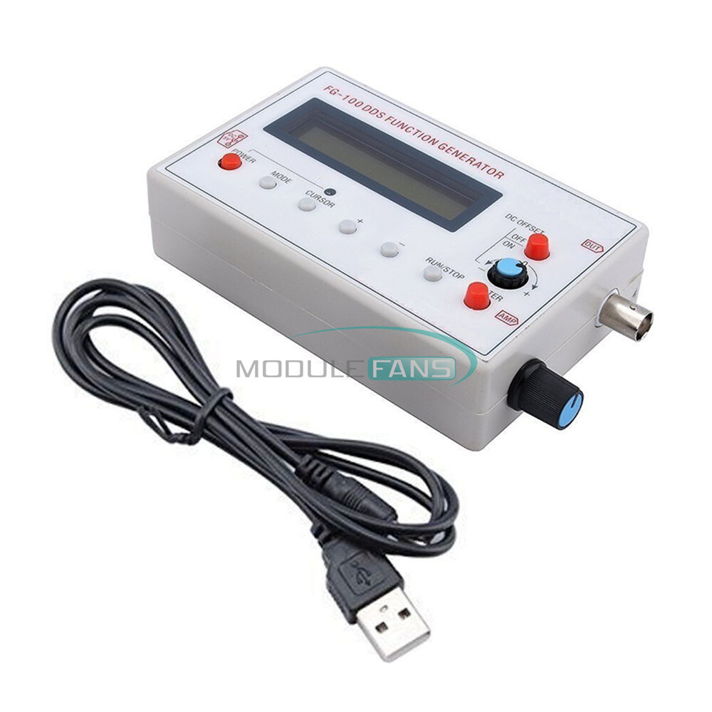 1HZ To 500KHz DDS Function Signal Generator Sine Square Triangle Wave Frequency