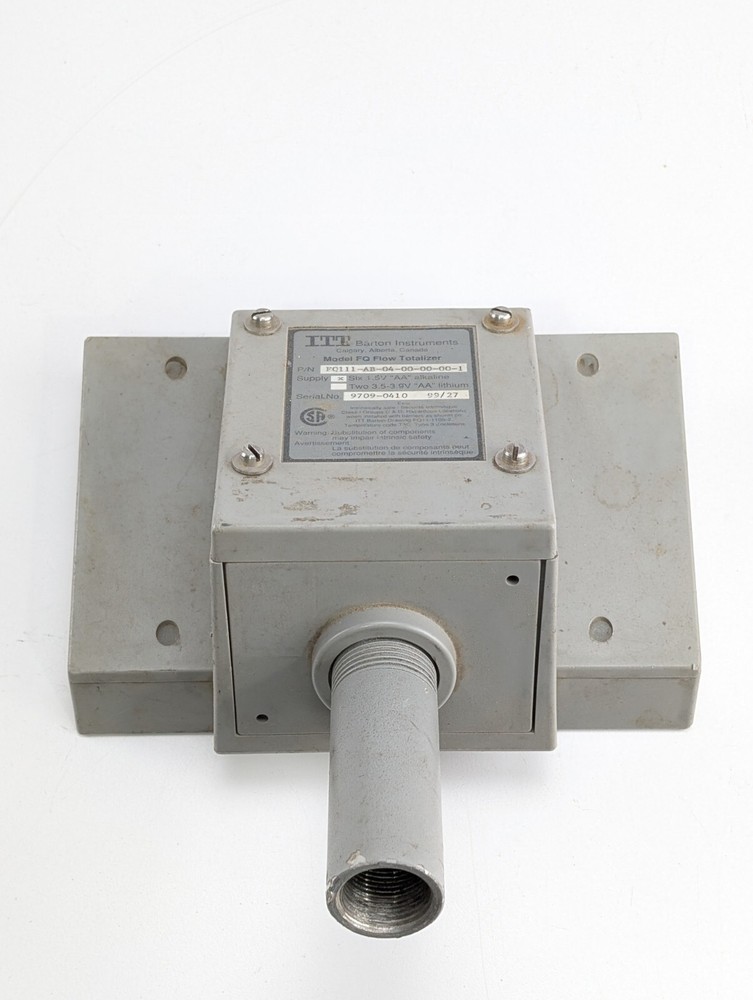 ITT Barton FQ Flow Totalizer FQ111 First Rate Plus