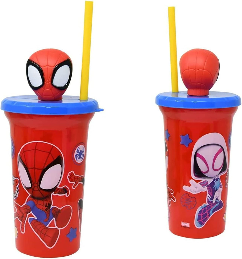 Inc. Spidey and Friends 15oz Buddy Sips
