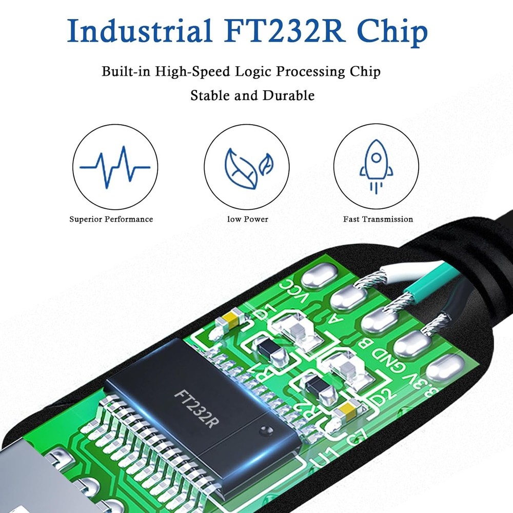 USB to DMX Interface Adapter Cable with FT232RNL Chip Support Freestyler/QLC+/