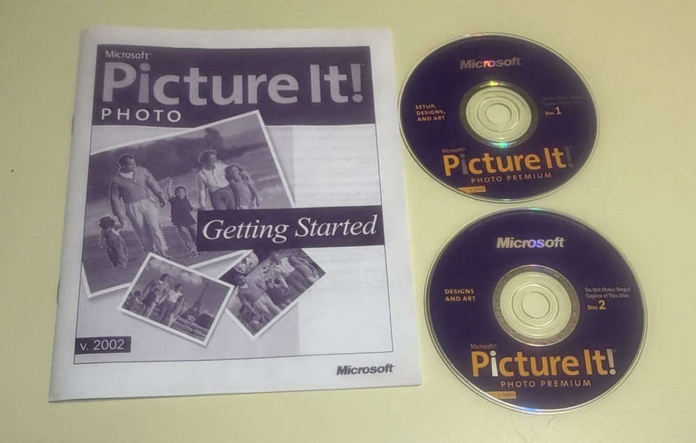 Microsoft Picture It! Photo Premium - v.2002 for PC Computer
