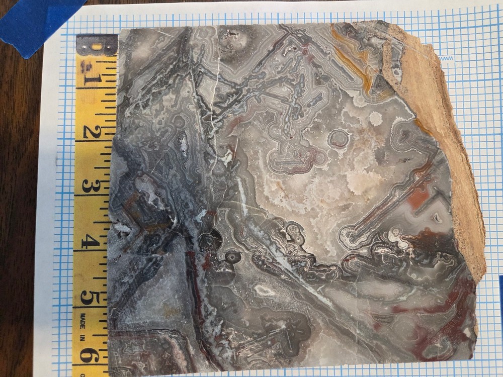 Crazy Lace Agate Slab