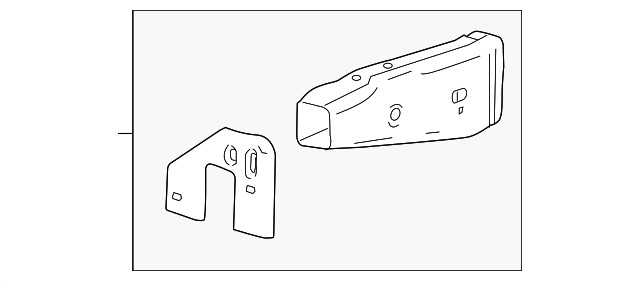 Genuine Ford Frame Rail End ML3Z5D059C