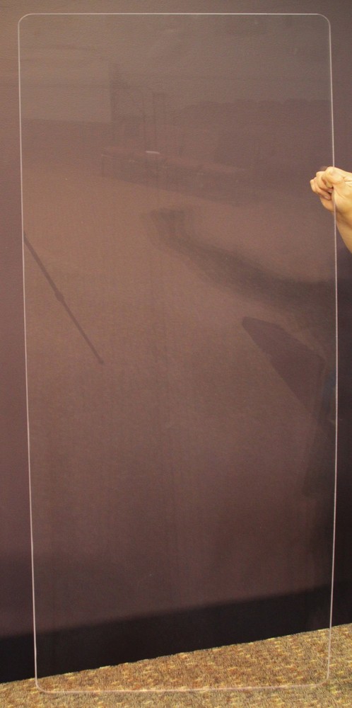 NEW 5.5-ft 1-Panel Drum Shield, Plexiglas Drum Screen, Drum Cage - Budget Shield