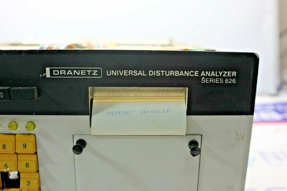 DRANETZ SERIES 626 UNIVERSAL DISTURBANCE ANALYZER FRAME