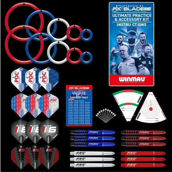 Winmau PDC Ultimate Practice & Accessory Kit