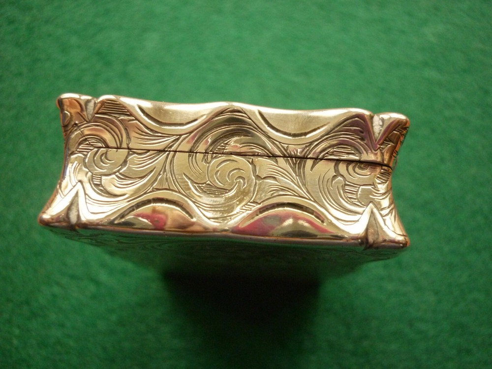 Antique Silver Snuff Box, Birmingham 1852 Edward Smith
