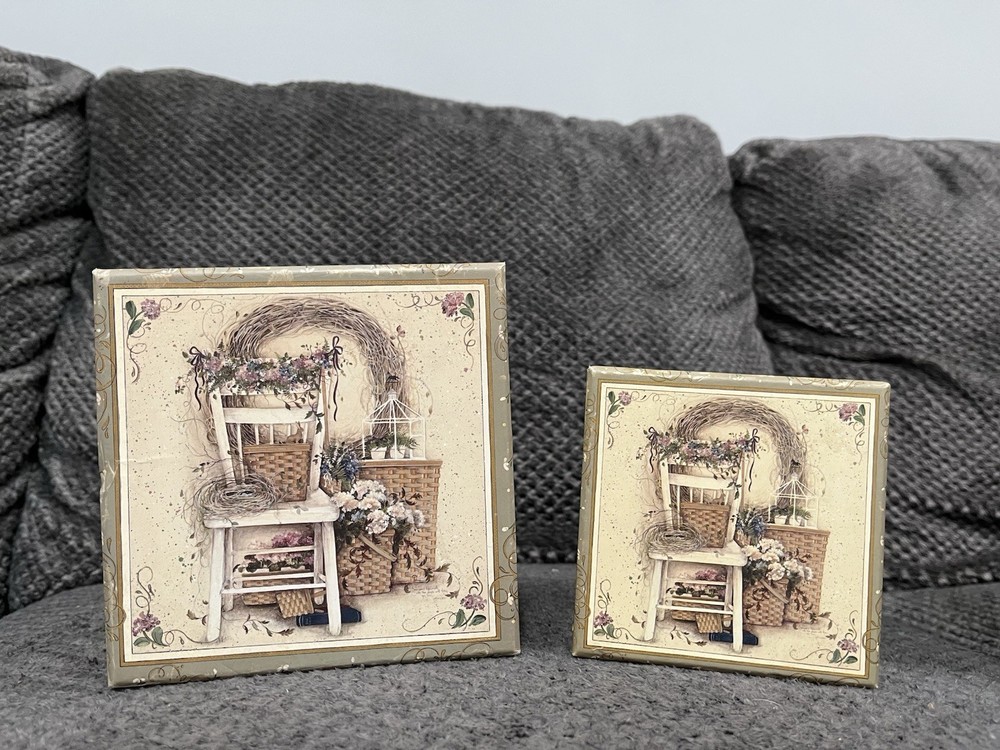 Longaberger Type Gift Boxes, Set of 2