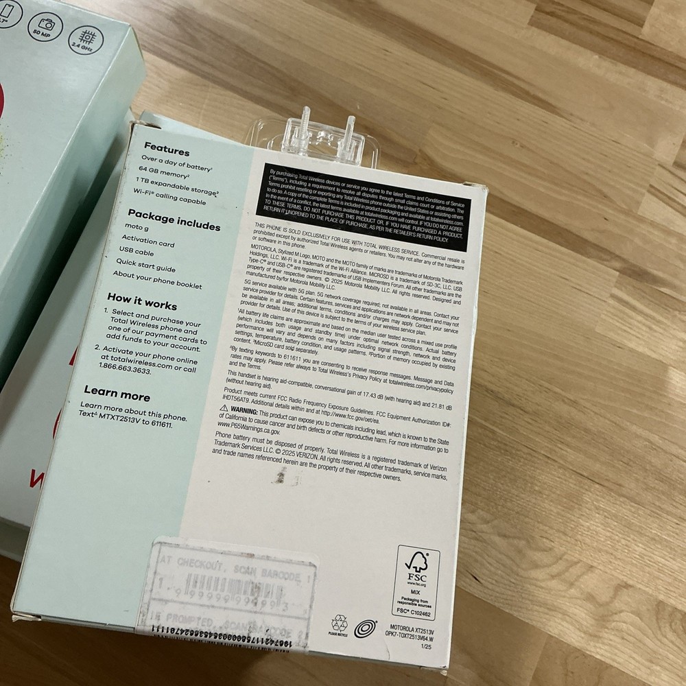 Total Wireless Moto G 64g