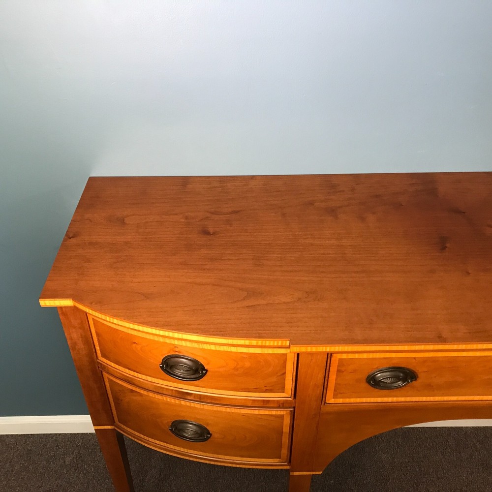 David Lefort Cherry & Tiger Maple Sideboard
