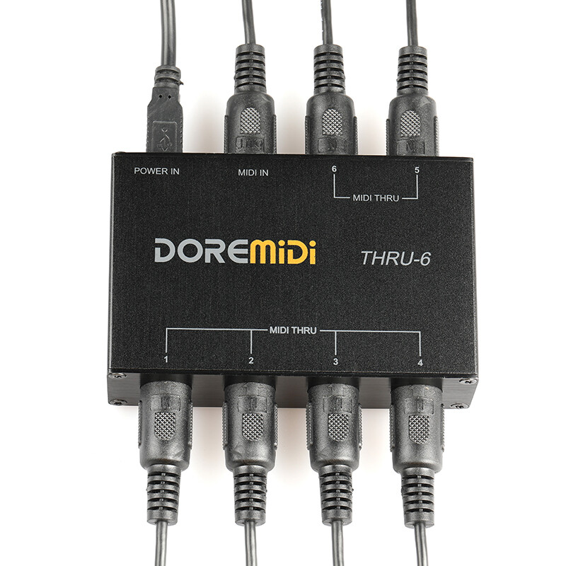 DOREMiDi MIDI THRU 6 Thru Box Controller