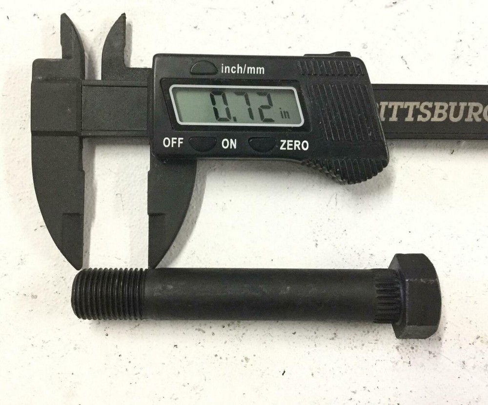 (4) Trailer leaf spring shackle bolts 9/16"-18 x 3-1/2" w/ lock nuts Boat cargo