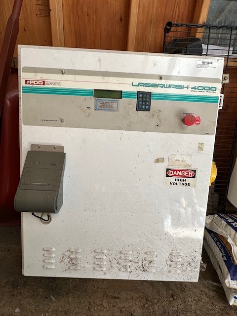 PDQ Laserwash 4000 Control Panel