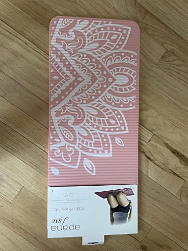 Yoga Knee Mat (Light Pink) 10mm Thick
