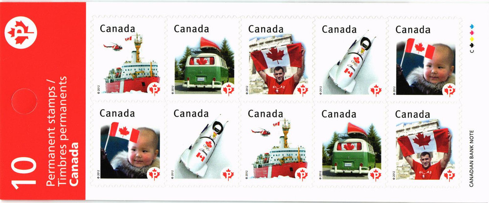 Canada 2012 Yvert C 2672-1 Basic Flags MNH