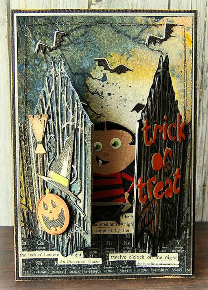 Sizzix Thinlits Gate Keeper 9PK set #664734 Retail $21.99 by Tim Holtz