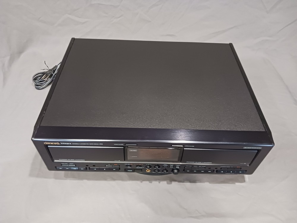 ONKYO INTEGRA TA-RW909 AUTO-REVERSE DUAL STEREO CASSETTE DECK