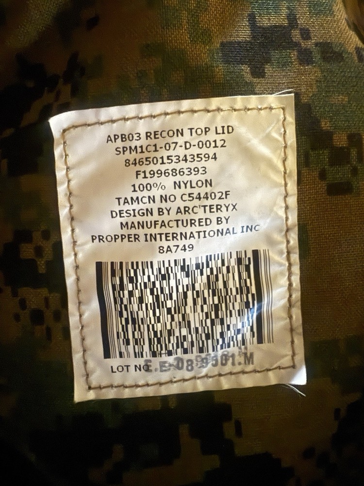 ILBE Marpat Recon Main Pack System