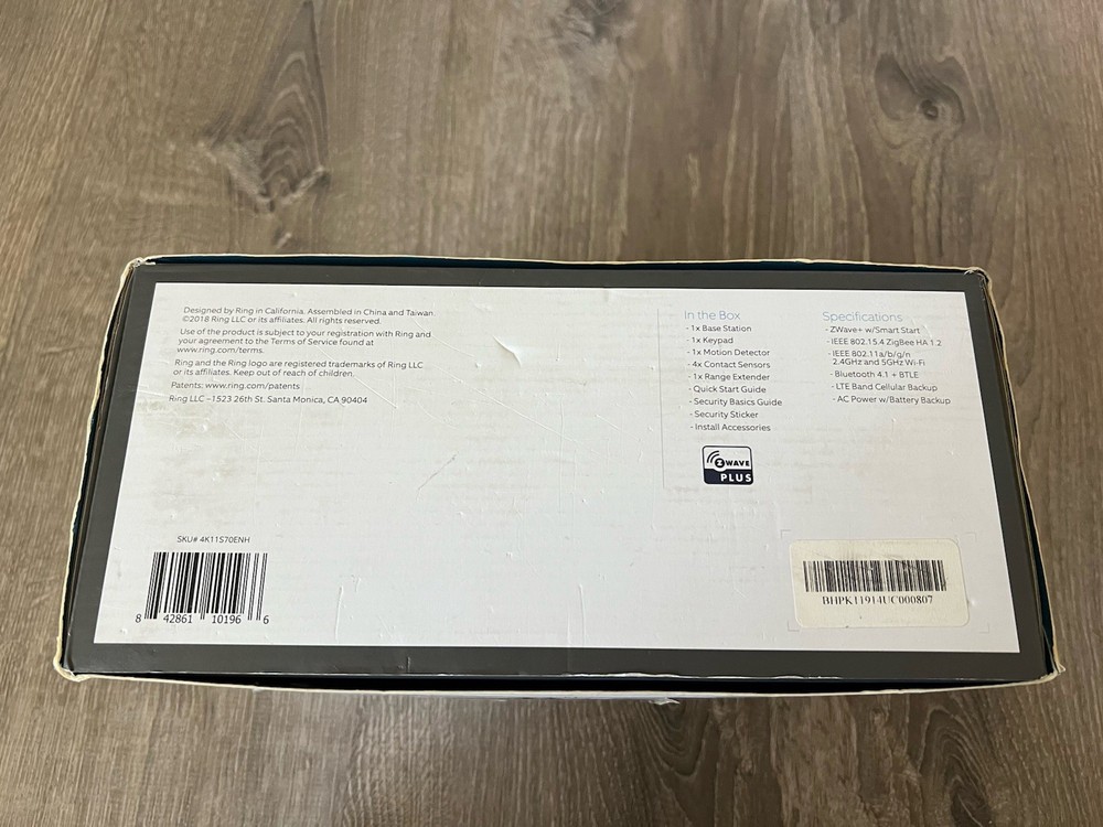 Ring Alarm Wireless Home Security System