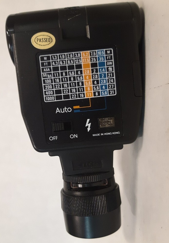 Vivitar QB-350-A Quantaray Flash Untested