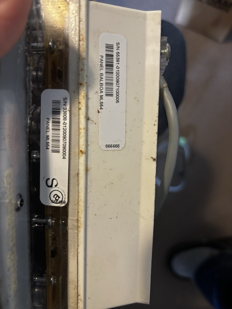 Catalina ML554 Used Spa Side Control