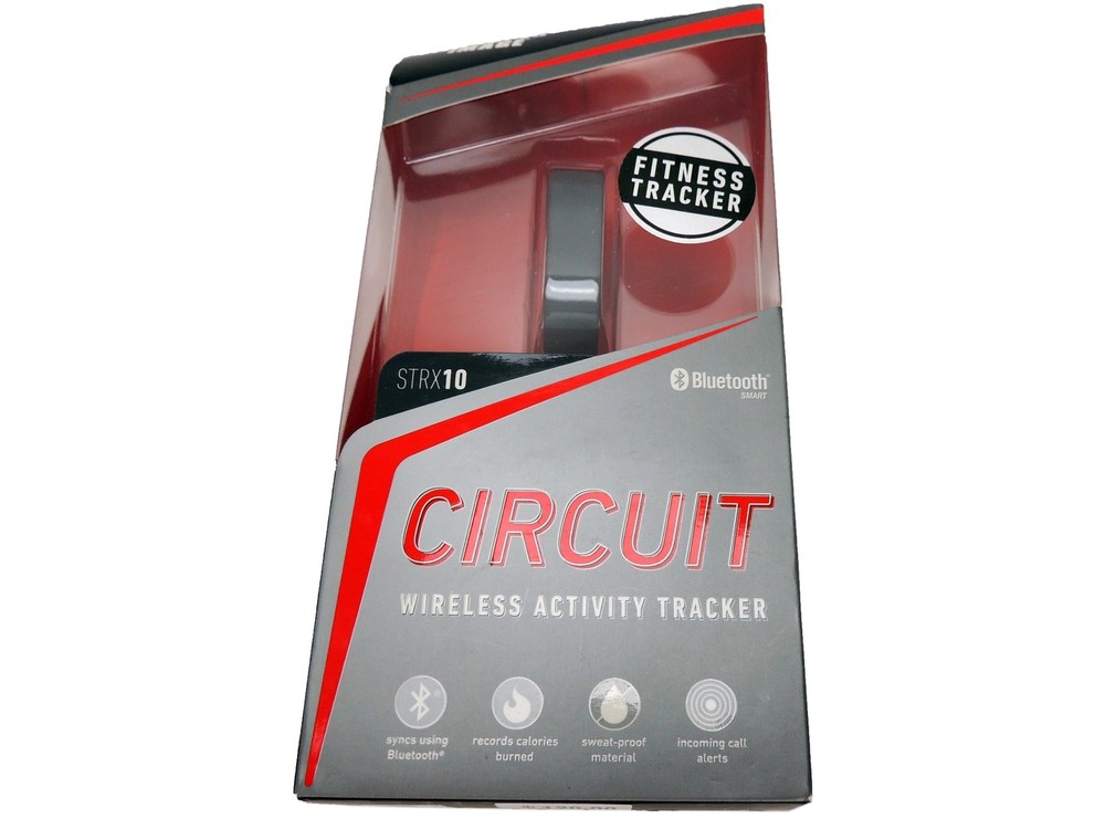STRX10 Circuit Bluetooth Smart Wireless Fitness/Activity Tracker Black