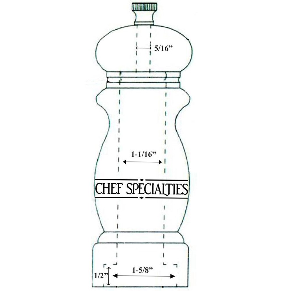 Professional Series Salt Mill Mechanism Kit