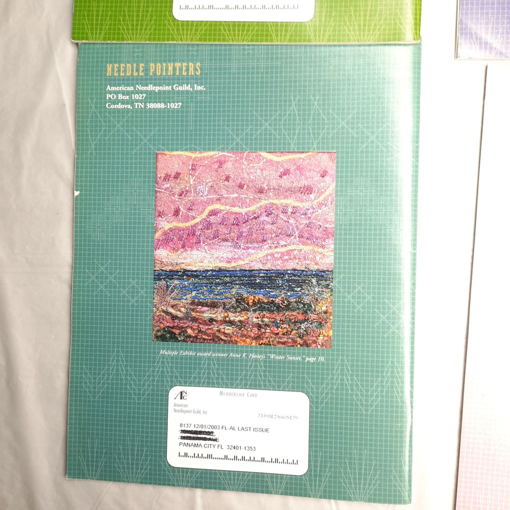 Needle Pointers Magazine Lot 2004 and 2005 6 various Issues