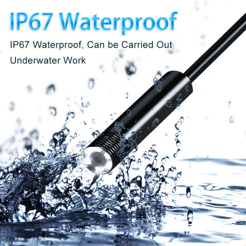 Direct Plug To Android Borescope Endoscope Snake Inspection Camera Waterproof