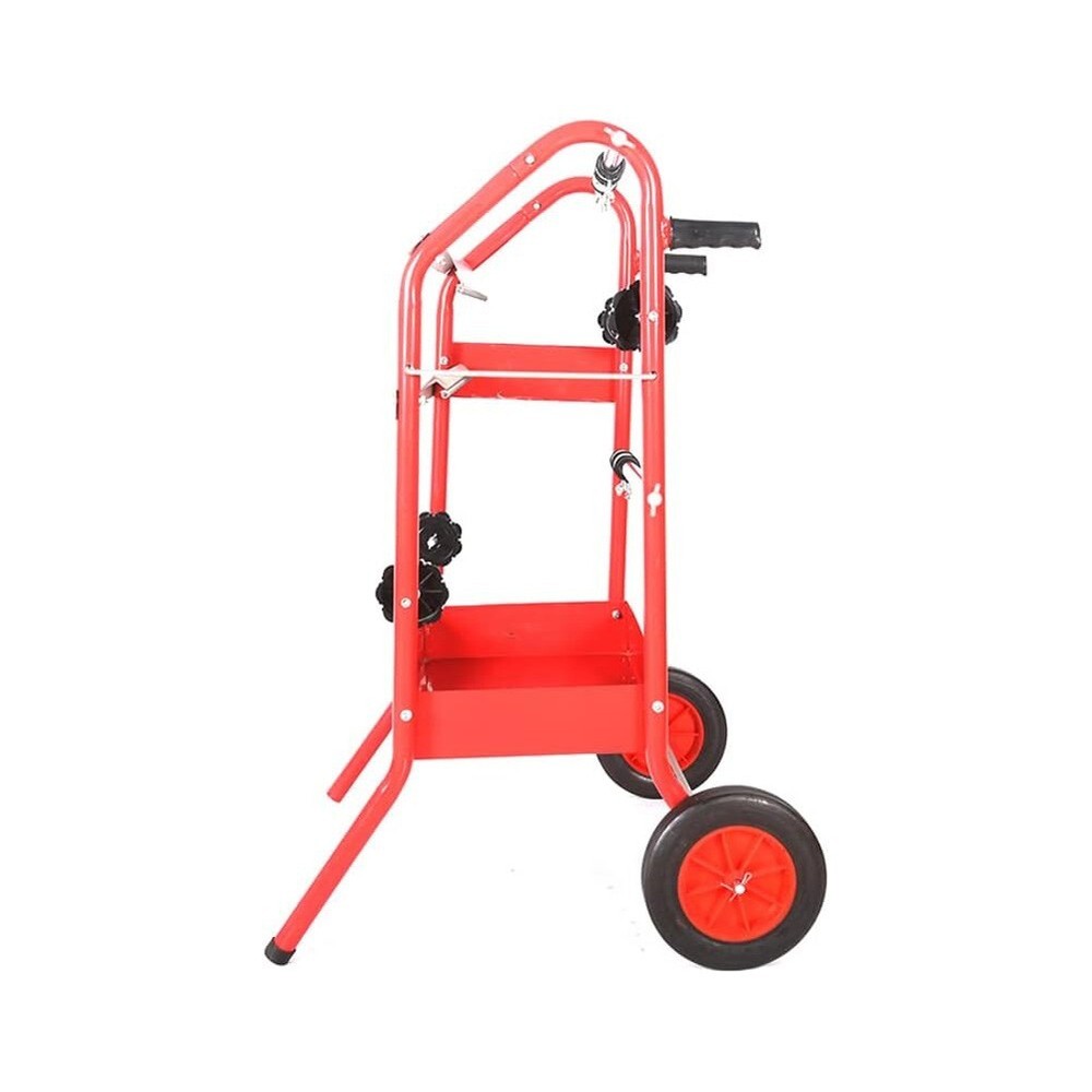 Mobile 18" Multi-Roll Masking Paper Machine with Storage Trays