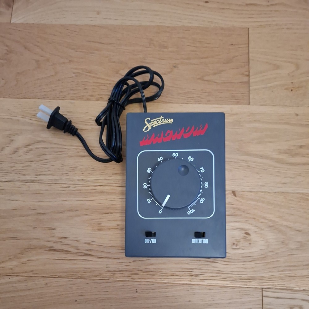 Spectrum Magnum TRAIN switch speed control conducting direction dial conductor