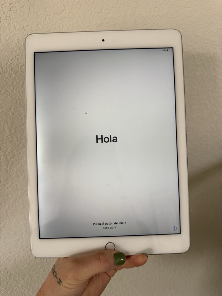 Apple iPad Silver Tablet iOS