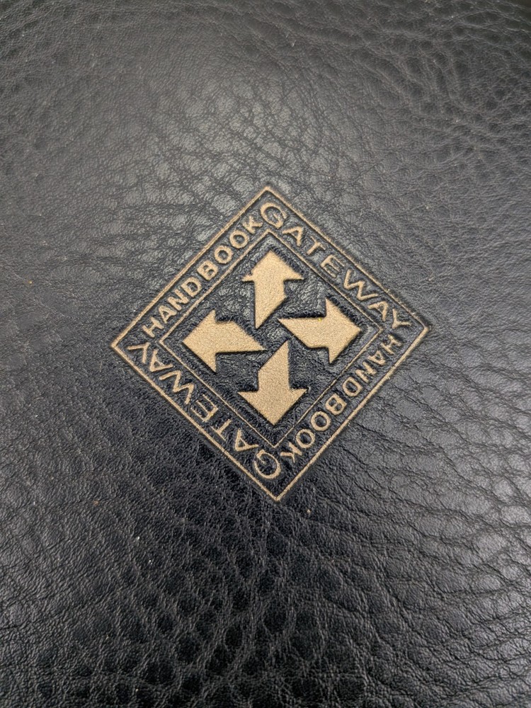 Vintage Original Gateway 2000 Handbook Laptop Computer Case