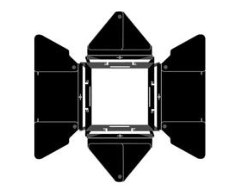 Lowel DP lighting DP Barndoor and filters