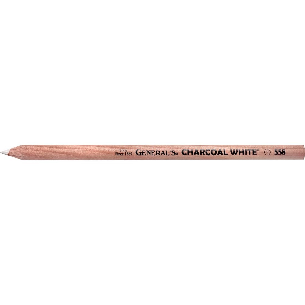 General's Charcoal White Pencils 12-Count Package
