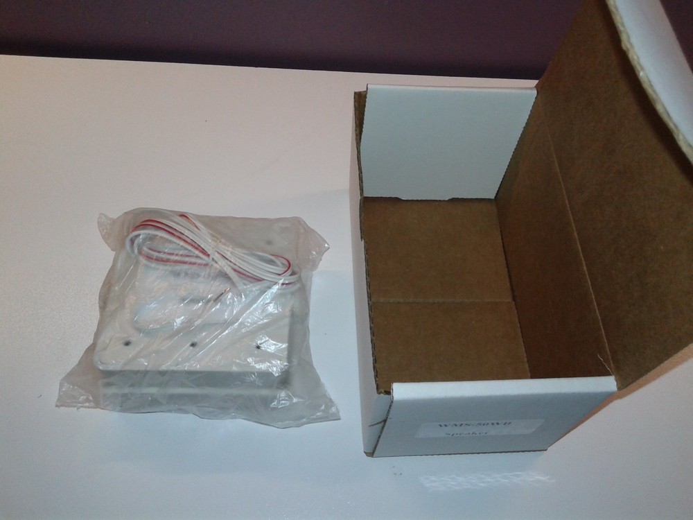 External Speaker with Mounting Bracket - MG WMS-50WB