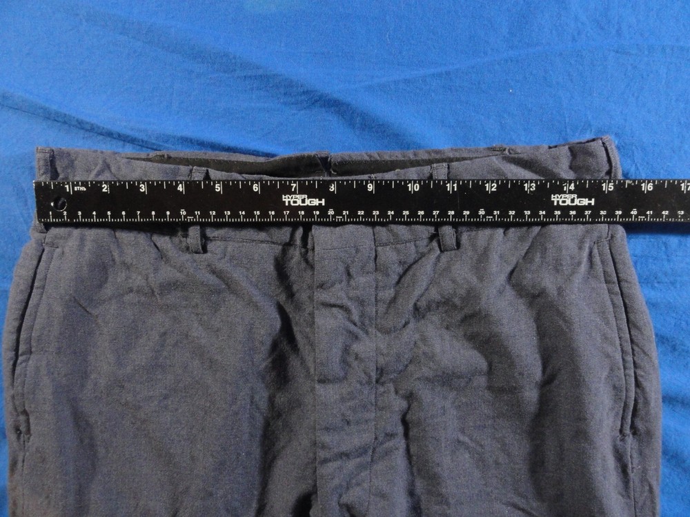 BLUE UNIFORM PANTS TROUSERS 32X31