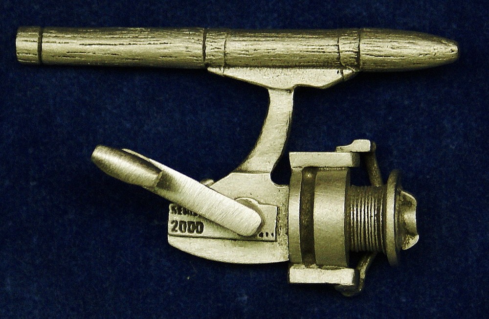 Empire Pewter Large Spinning Reel Pin
