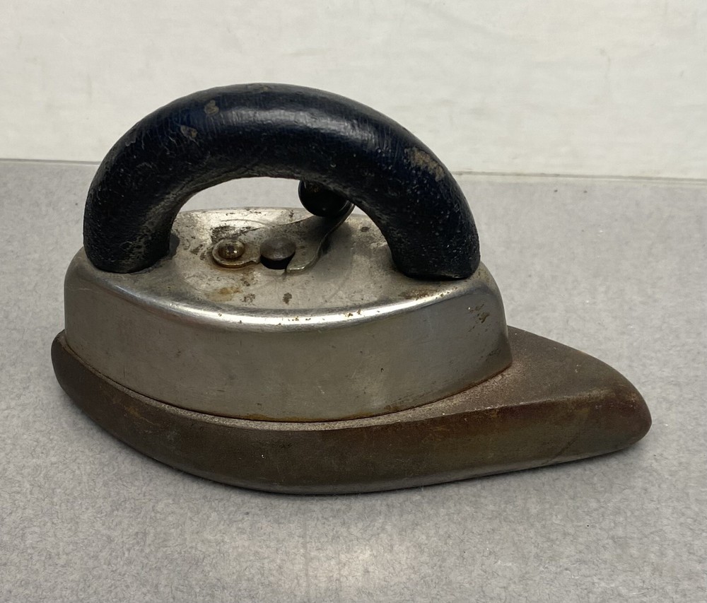 Antique Asbestos Sad Iron Collars Detachable