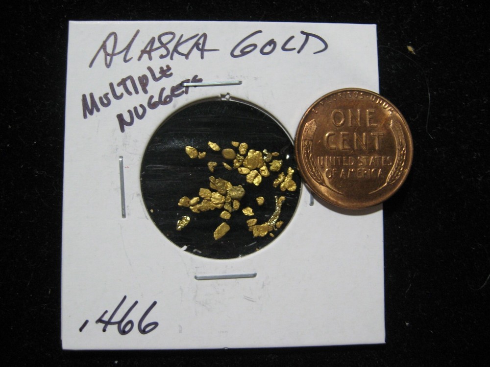 ALASKA GOLD NUGGETS .466 GRAM