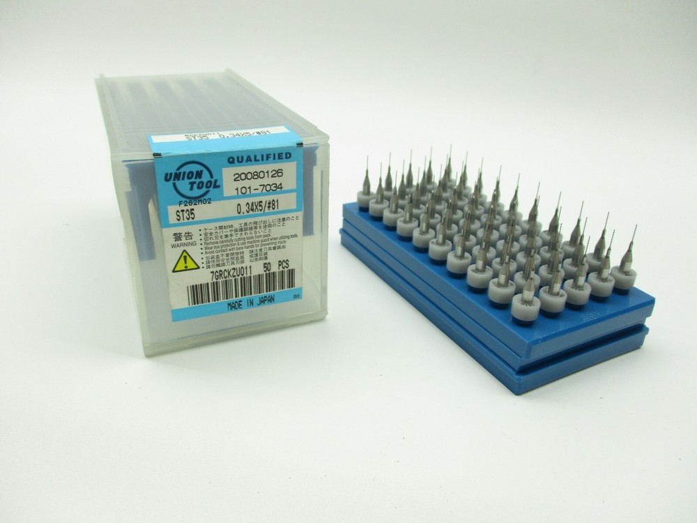 UNION TOOL Micro Drill Bits 0.34 x 5 #81 Quantity 50 FREE SHIPPING