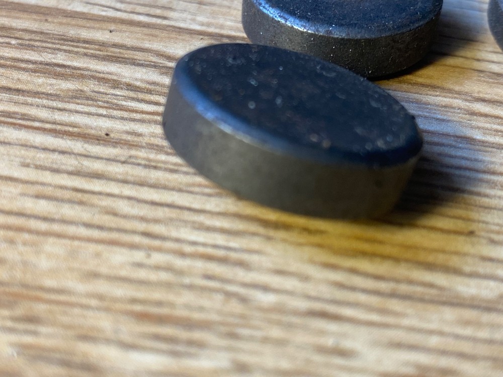 Set/4 File Cabinet uncaged Rollers by ???