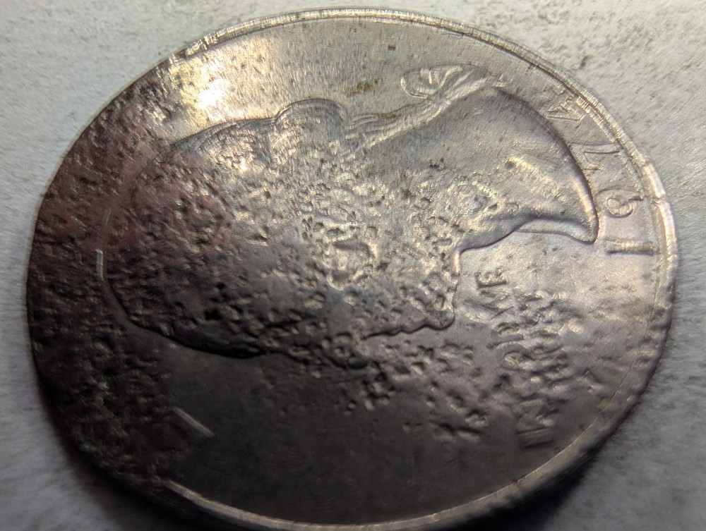 Major Machine Error On A 1974 Quarter