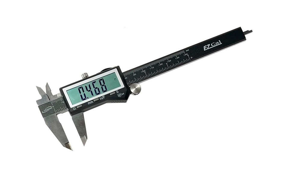 Electronic Digital Caliper 6" Range Stainless Steel
