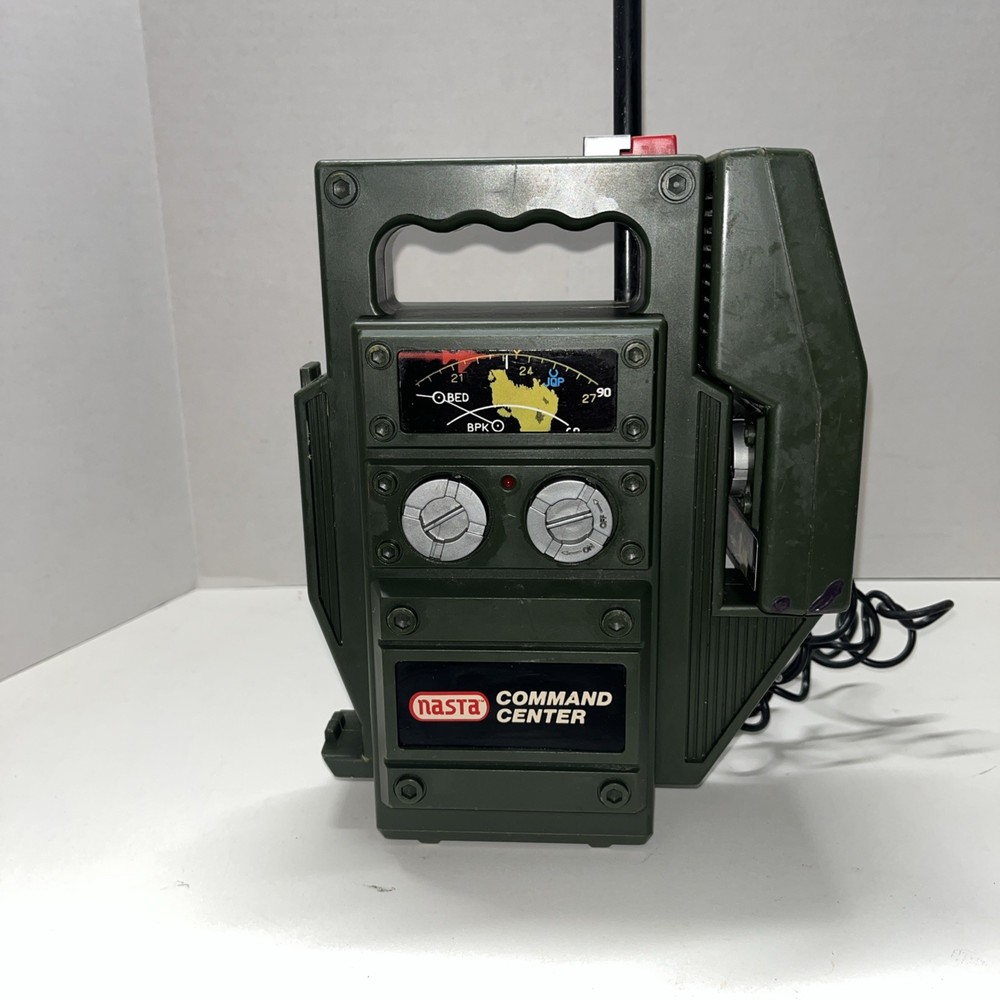 Nasta 1984 Command Center Walkie Talkie Incomplete Does Not Work