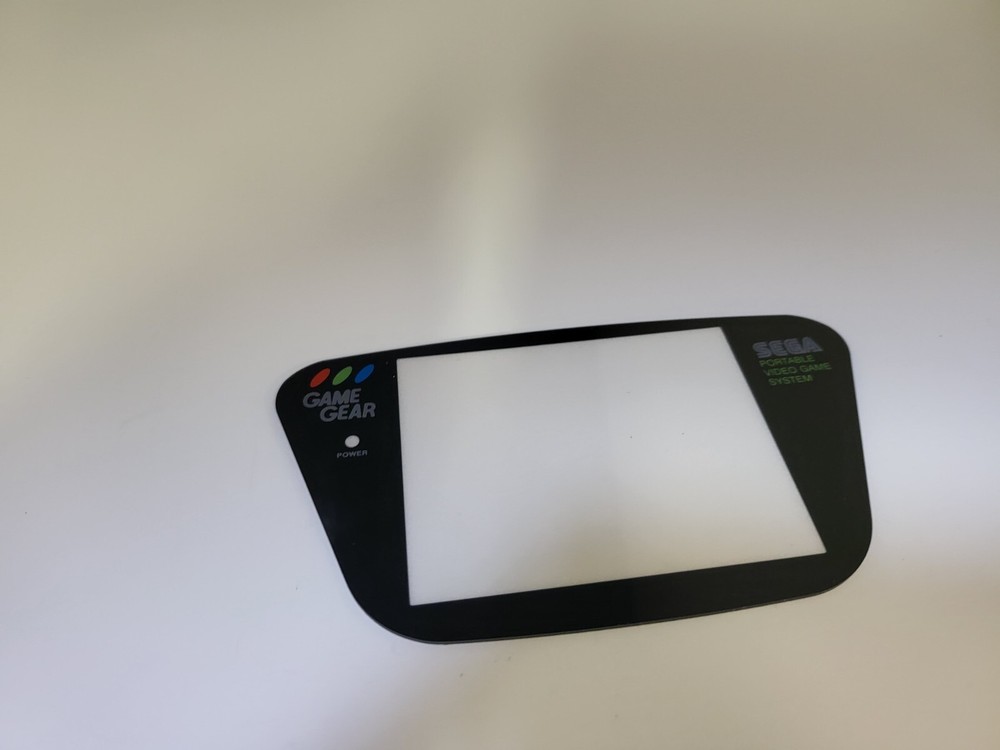SEGA Game Gear Thin PLASTIC Replacement Screen Protector lens Peel & Stick #A15