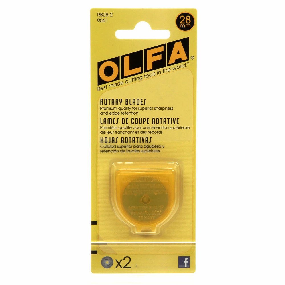 28mm Rotary Blades (2pk), Olfa