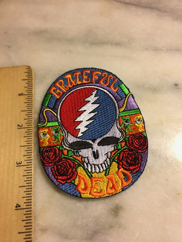 GRATEFUL DEAD IRON ON PATCH